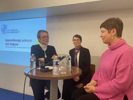 Apprentissage précoce des langues