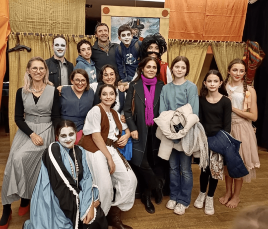 Représentation de théâtre au LFJM