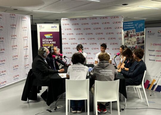 Les Jeunes Reporters Internationaux au Festival de la francophonie