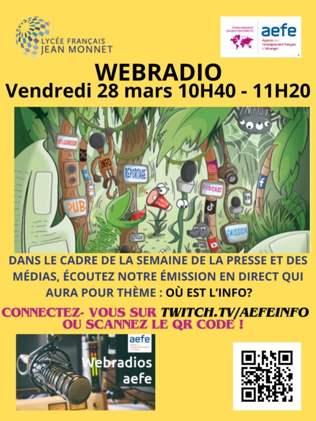 C’est la semaine des webradios!