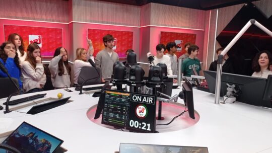 Visite des studios de NRJ et NOSTALGIE
