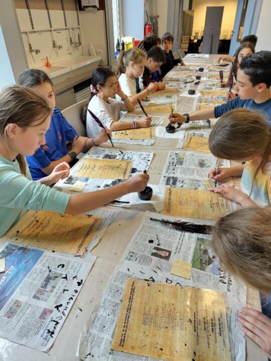 Sortie pluridisciplinaire pour les 6e SI britannique