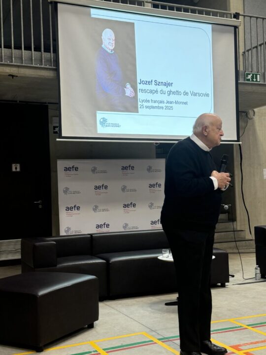 Jozef Sznajer : un témoin de l’Histoire, une leçon d’humanité