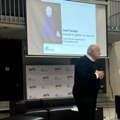 Jozef Sznajer : un témoin de l’Histoire, une leçon d’humanité