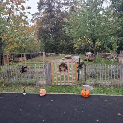 Ouverture du potager pédagogique dans l’ambiance d’Halloween