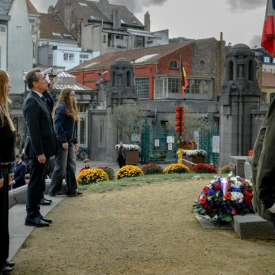 Commémoration de l’Armistice à Laeken