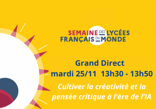 Grand Direct Radio avec Cédric Villani : Cultiver la pensée critique et la créativité à l&rsquo;ère de l&rsquo;IA