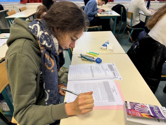 Les élèves de BFI allemand passent le DSD2