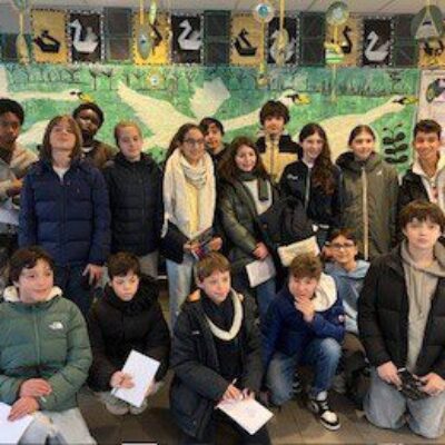 5èmes : Visite de l&rsquo;exposition à la Maternelle