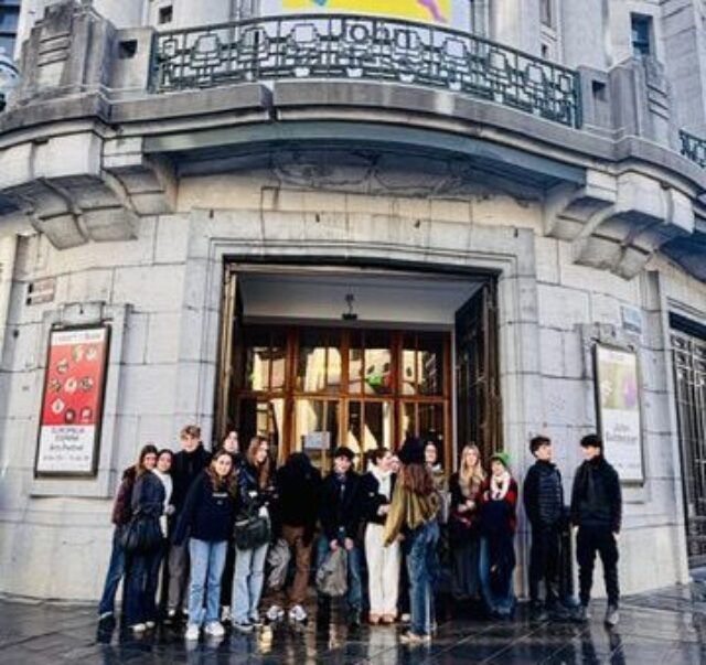 Sortie au BOZAR avec les élèves de 1ère Bachibac