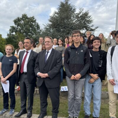 Les ambassadeurs allemand et français au LFJM