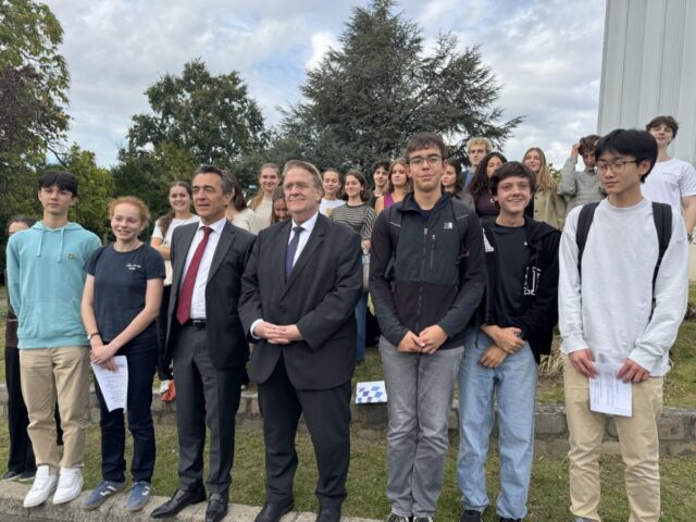 Les ambassadeurs allemand et français au LFJM